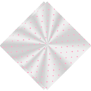 SACO TRANSPARENTE 20 X 29 POA ROSA 100 UN.